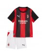 Otroški Nogometna dresi replika AC Milan Davide Bartesaghi #33 Domači 2026-27 Kratek rokav (+ hlače)